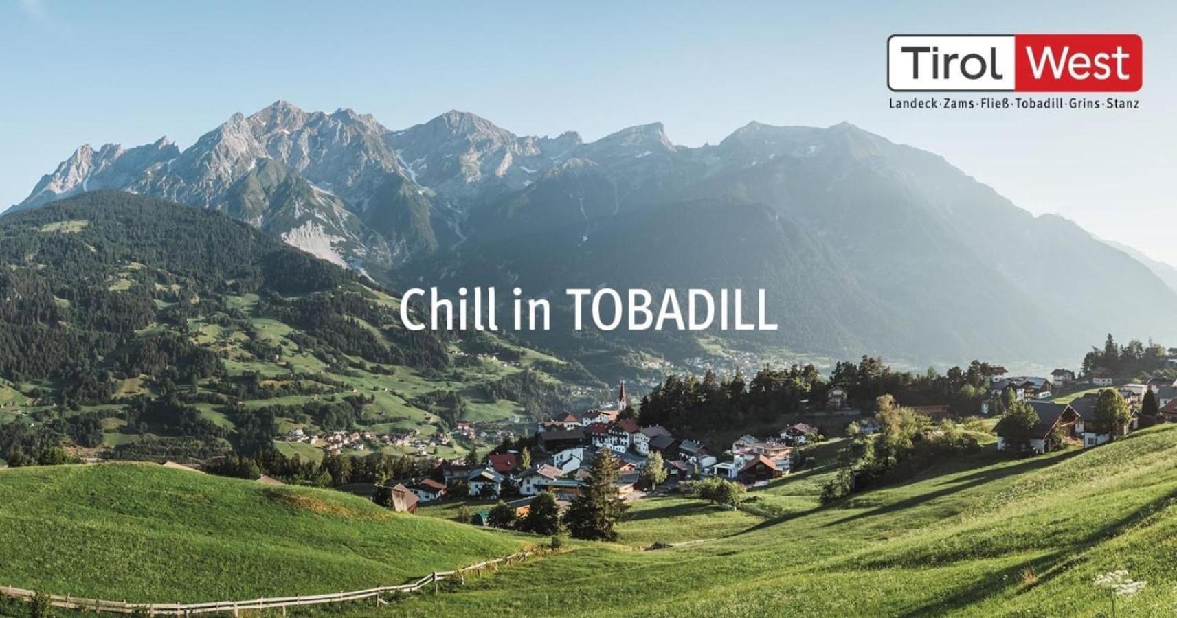 Gasthof Alpenblick Tobadill Exterior foto